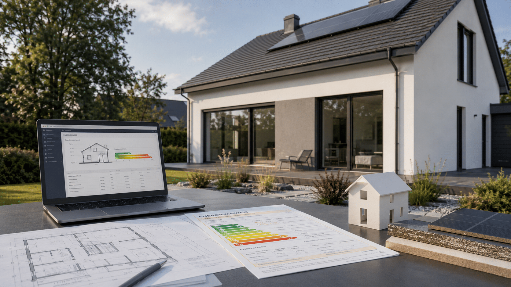 Effizienzhausberechnung und energetische Gebäudebewertung